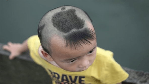 La Coupe De Cheveux Officielle Apple Coiffure Insolite