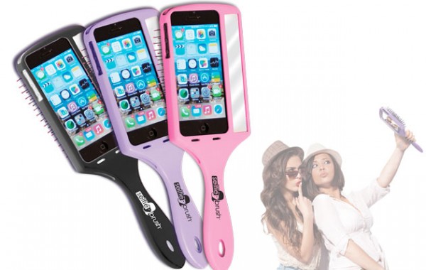 Selfie Brush coque brosse iPhone