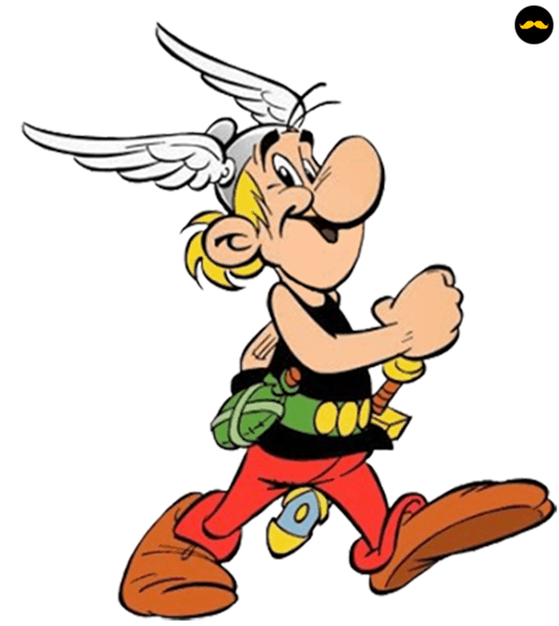 Asterix sans moustache